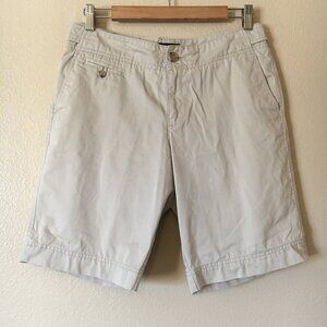 Khaki Shorts 6 Chino Beige Eddie Bauer Vashon Fit Cotton Bermuda Walking